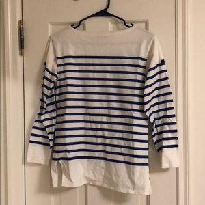 Vintage Saint James for J Crew sailor top